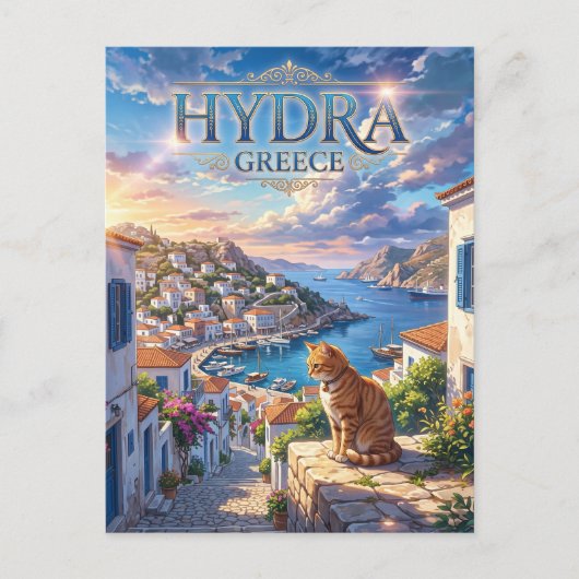 Hydra Griechenland Postkarte (Vorderseite)