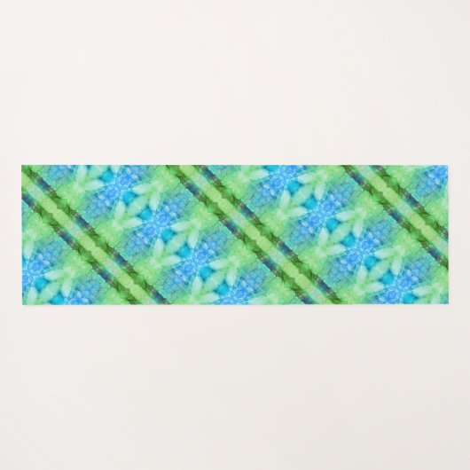 Hydra Ikat 12 x GL Yogamatte (Rückseite (Horizontal))