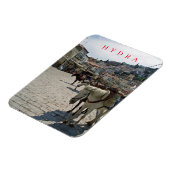 Hydra Insel Pferde Blick Kühlschrankmagnet Magnet (Linke Seite)