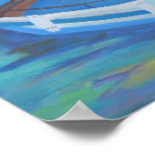 Hydra Island, Griechenland Poster (Ecke)