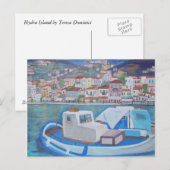 Hydra Island, Griechenland Postkarte (Vorne/Hinten)