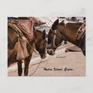 Hydra Island, Griechenland Postkarte