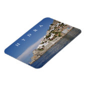 Hydra Island View Kühlschrankmagnet Magnet (Linke Seite)