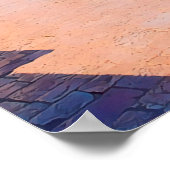 HYDRA - Maultiere im Hafen Poster (Ecke)