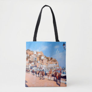 HYDRA - Maultiere im Hafen Tasche