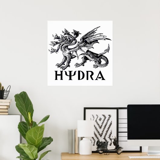 Hydra Poster (Heimbüro)