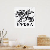 Hydra Poster (Küche)