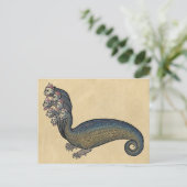 Hydra Sea Serpent Postkarte (Stehend Vorderseite)