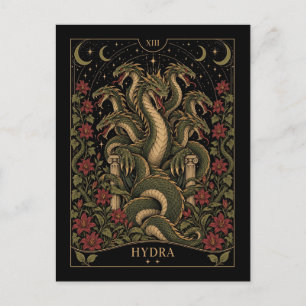 Hydra, Sternenlicht-Tarot-Kunst Postkarte