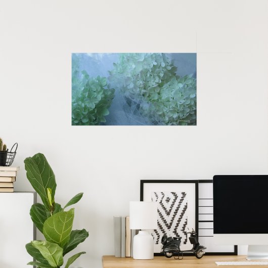 Hydrangea 19 poster (Heimbüro)