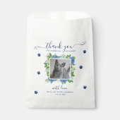 Hydrangea 1 Foto Custom Pet Cat Leckerei Wedding Geschenktütchen (Vorderseite)