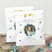 Hydrangea 1 Foto Custom Pet Wedding Dog Geschenktütchen