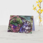 Hydrangea 5414 - jedes Mal anpassen Karte (Gelbe Blume)