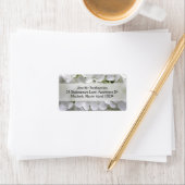 Hydrangea-Adressetikett Adressaufkleber (Insitu)