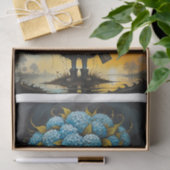 Hydrangea alien boy - seidenpapier (Geschenk)