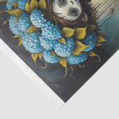 Hydrangea alien boy - seidenpapier (Ausschnitt)