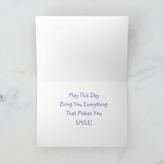 Hydrangea am Muttertag Karte (Innenseite)