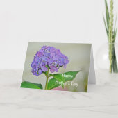 Hydrangea am Muttertag Karte (Vorderseite)
