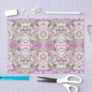 Hydrangea and Roses - Vintage Bouquet in Oil   Seidenpapier