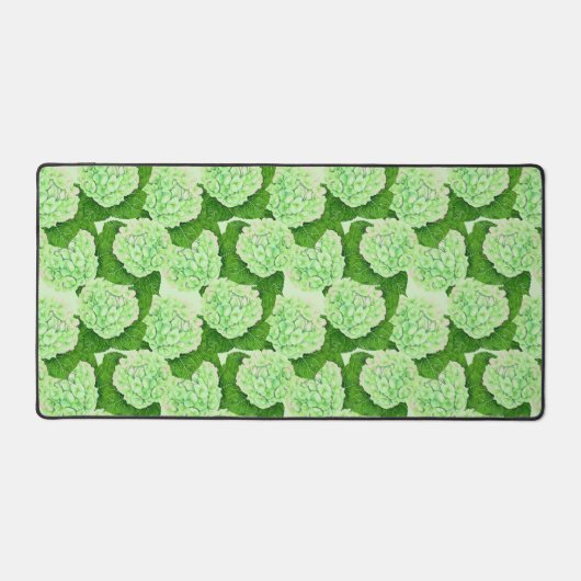 Hydrangea-Aquarellpapier Schreibtischunterlage (Vorderseite)