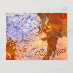 Hydrangea Autumn UAWG Postcard Einladungspostkarte