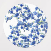 Hydrangea (BGC transparent) Etiketten (Design 2)