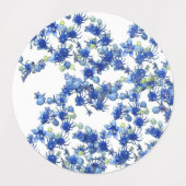 Hydrangea (BGC transparent) Etiketten (Design 1)