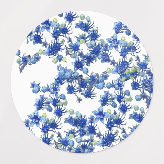Hydrangea (BGC transparent) Etiketten (Design 3)