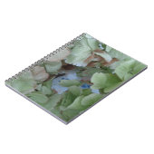 Hydrangea-Blätter Notizblock (Linke Seite)