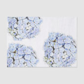 Hydrangea Blau Seidenpapier (Vorderseite)