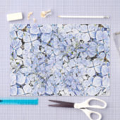 Hydrangea-Blau Seidenpapier (Handwerk)