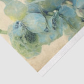 Hydrangea Blauer Traum ephemera Seidenpapier (Ausschnitt)