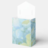 Hydrangea bläulich-grüne Gastgeschenk Hochzeit Geschenkschachtel (Geöffnet)