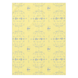 Hydrangea Blockmuster - Gelb und Blau Tischdecke