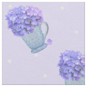 Hydrangea Bloom Fabric Stoff (Nahaufnahme)