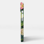 "Hydrangea Bloom iPhone 13 Fall - Japanischer Retr iPhone Hülle (Linke Seite)