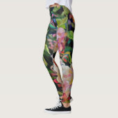 Hydrangea Blossom Dekorative Blumenart Rosa Leggings (Links)