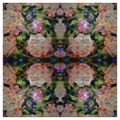Hydrangea Blossom Dekorative Blumenart Rosa Stoff (Muster)