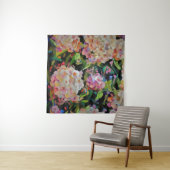 Hydrangea Blossom Dekorative Blumenart Rosa Wandteppich (Beispiel (Horizontal))