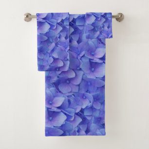 Hydrangea Blue Badhandtuch Set