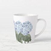 Hydrangea Blue Blume Milchtasse (Rechts)