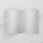 Hydrangea Blue Dankeschön-Karte Dankeskarte (Innenseite)