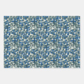 Hydrangea Blue Geschenkpapier Set (Vorderseite 3)