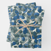 Hydrangea Blue Geschenkpapier Set (Beispiel)