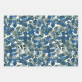 Hydrangea Blue Geschenkpapier Set (Vorderseite)