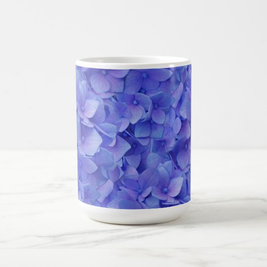 Hydrangea Blue Kaffeetasse (Mittel)