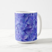 Hydrangea Blue Kaffeetasse (VorderseiteRechts)