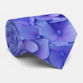 Hydrangea Blue Krawatte (Gerollt)
