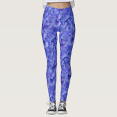 Hydrangea Blue Leggings (Vorderseite)