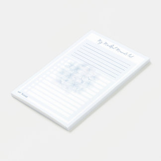 Hydrangea Blue "My Mindful Moments Listings" von L Post-it Klebezettel